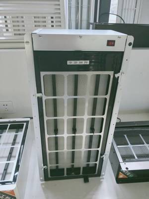 实拍回风口空气消毒净化器的空气分析测试